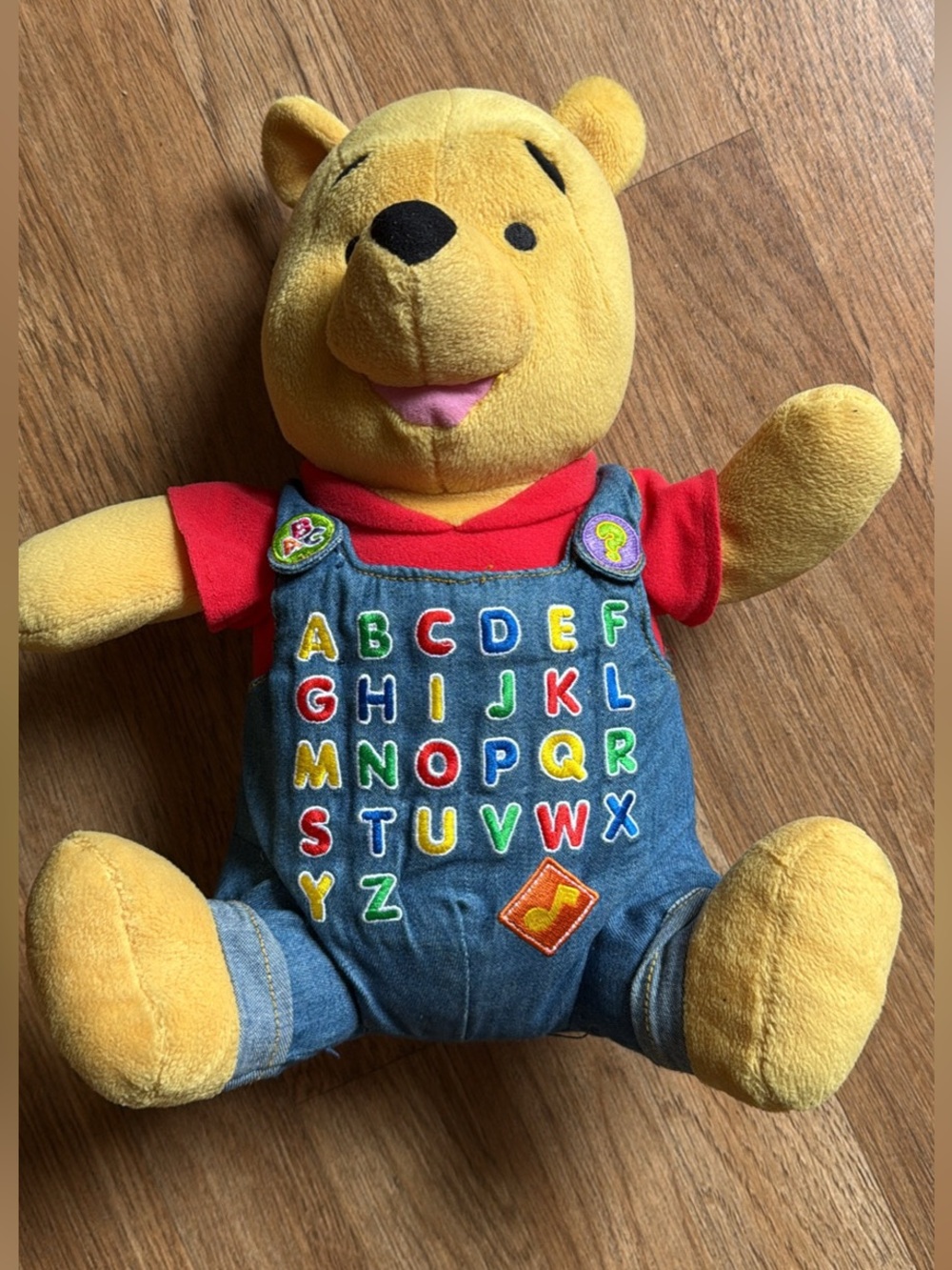 Vintage Winnie the Pooh ABC plush